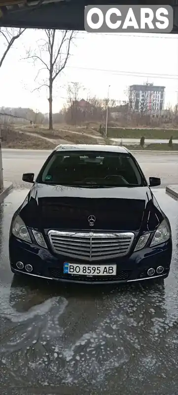 Седан Mercedes-Benz E-Class 2010 2.14 л. обл. Тернопільська, Тернопіль - Фото 1/5