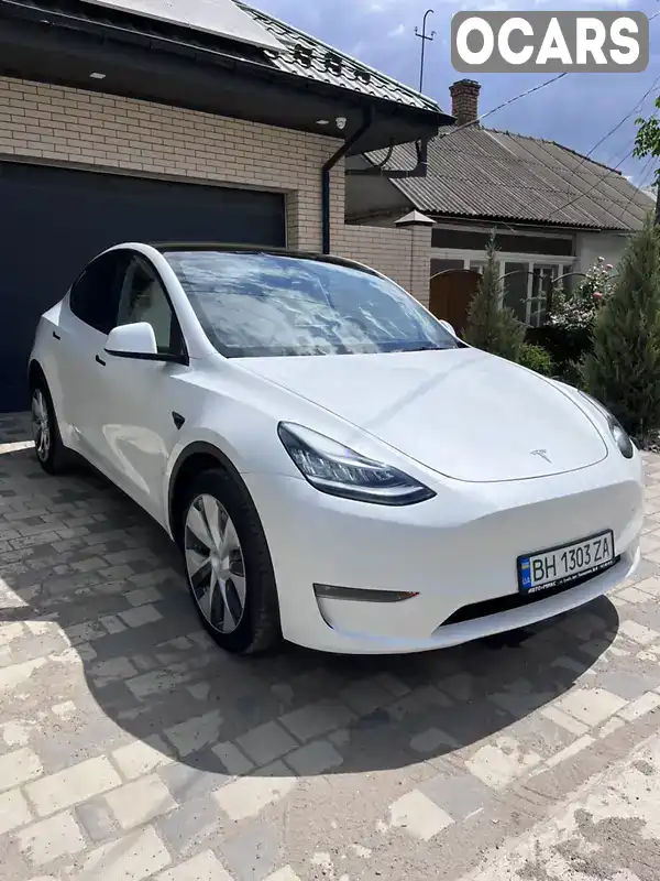 Внедорожник / Кроссовер Tesla Model Y 2022 null_content л. Автомат обл. Одесская, Измаил - Фото 1/21