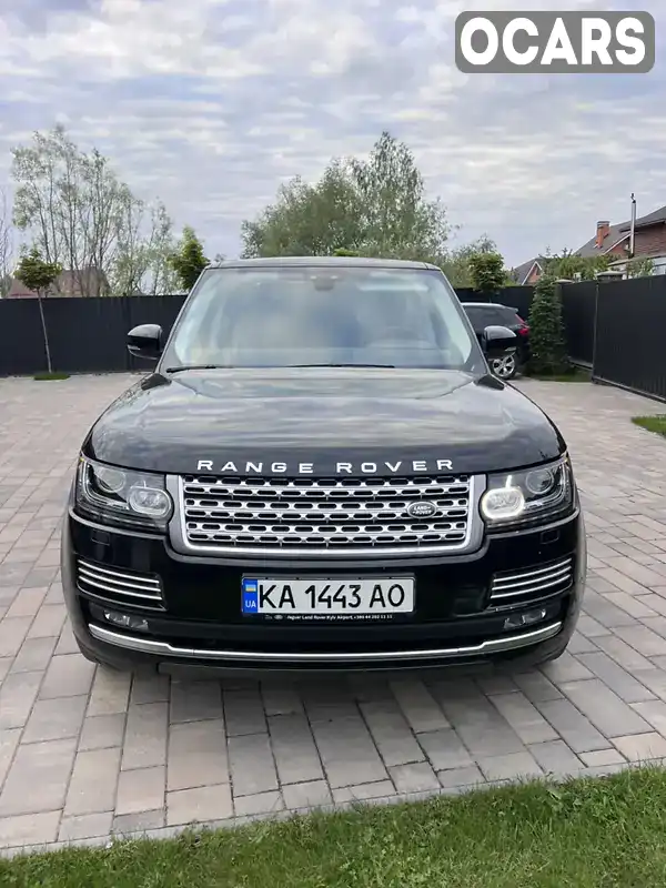 Внедорожник / Кроссовер Land Rover Range Rover 2016 4.37 л. Автомат обл. Киевская, Киев - Фото 1/19