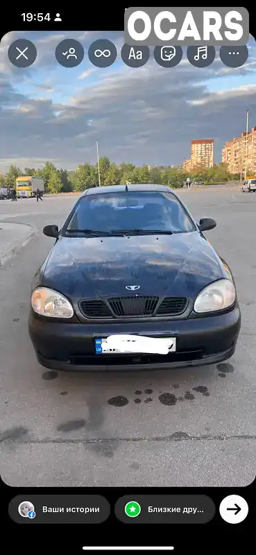 Седан Daewoo Lanos 2006 1.5 л. Ручная / Механика обл. Запорожская, Запорожье - Фото 1/8