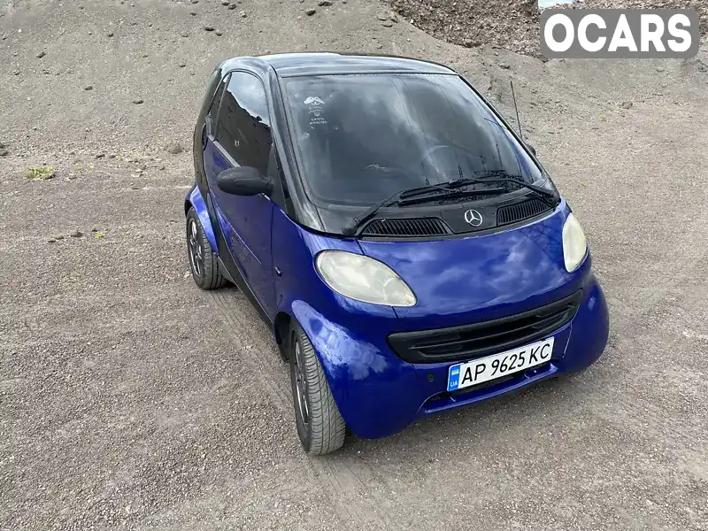 Купе Smart Fortwo 1999 0.6 л. Робот обл. Запорожская, Запорожье - Фото 1/21