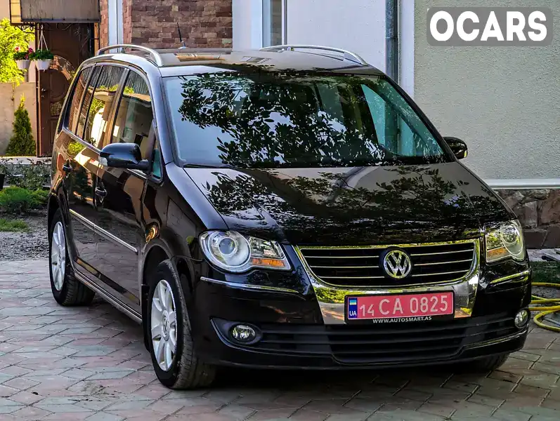 Минивэн Volkswagen Touran 2008 1.9 л. Ручная / Механика обл. Тернопольская, Копычинцы - Фото 1/21