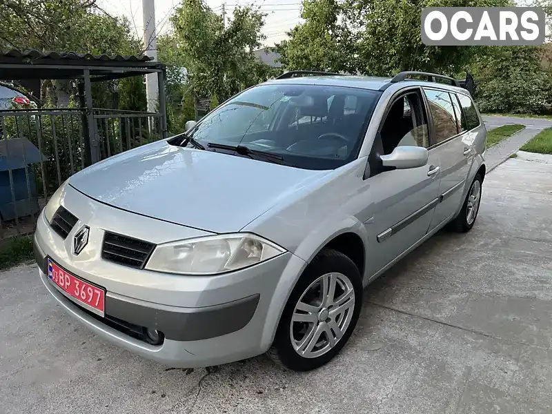 Универсал Renault Megane 2004 1.6 л. Ручная / Механика обл. Ровенская, Демидовка - Фото 1/21