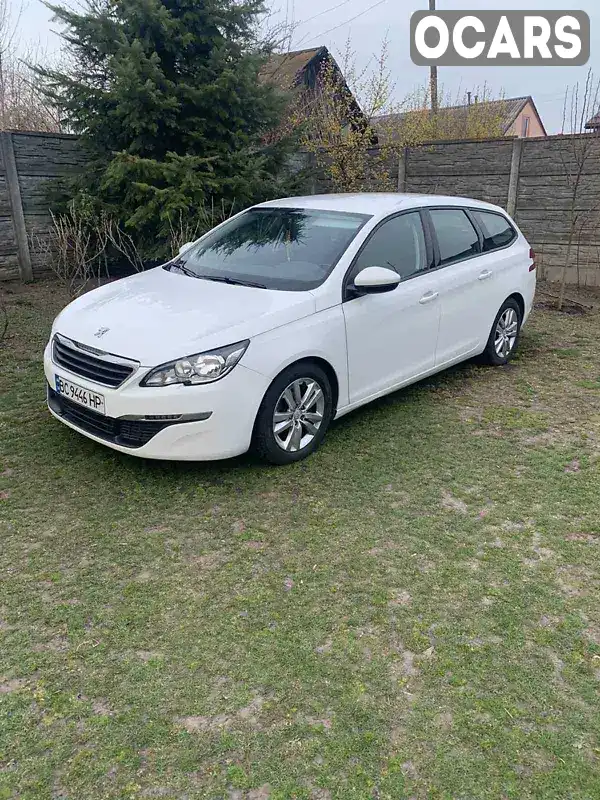 Універсал Peugeot 308 2015 1.56 л. Ручна / Механіка обл. Львівська, Львів - Фото 1/8