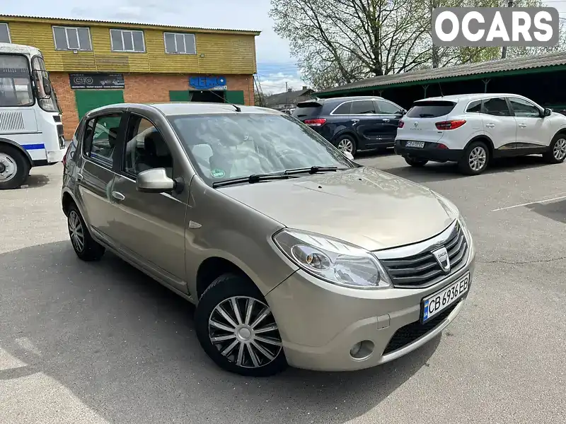 Хетчбек Dacia Sandero 2008 1.39 л. Ручна / Механіка обл. Чернігівська, Ніжин - Фото 1/21