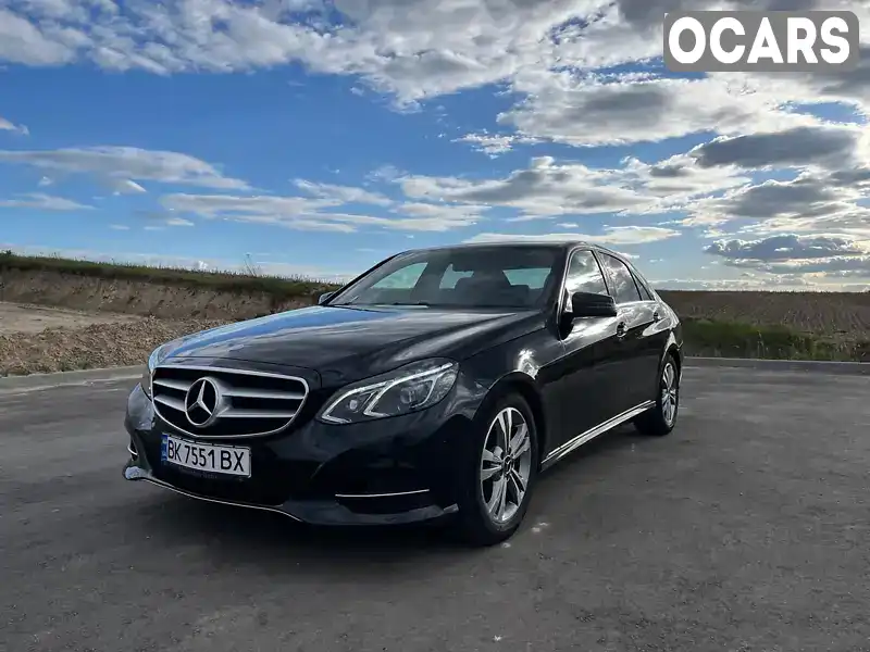 Седан Mercedes-Benz E-Class 2014 2.14 л. Автомат обл. Ровенская, Ровно - Фото 1/21