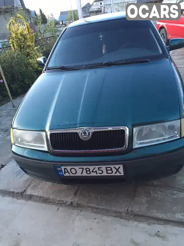 Лифтбек Skoda Octavia 1998 1.6 л. Ручная / Механика обл. Закарпатская, Тячев - Фото 1/6