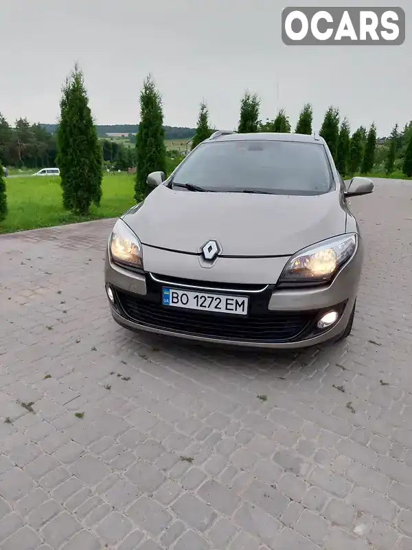 Універсал Renault Megane 2012 1.46 л. Ручна / Механіка обл. Тернопільська, Чортків - Фото 1/14