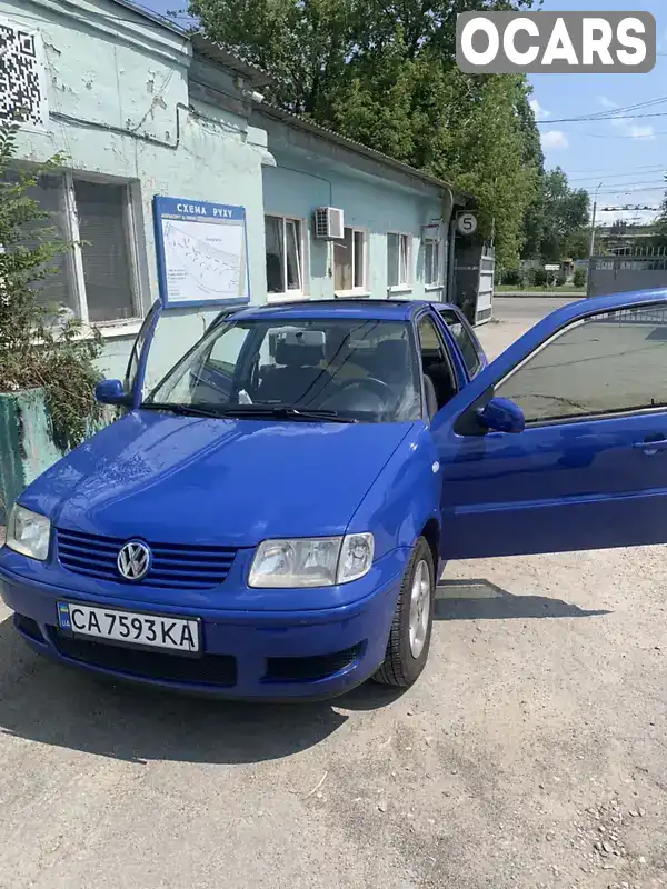 Хэтчбек Volkswagen Polo 2000 1 л. Ручная / Механика обл. Черкасская, Черкассы - Фото 1/6