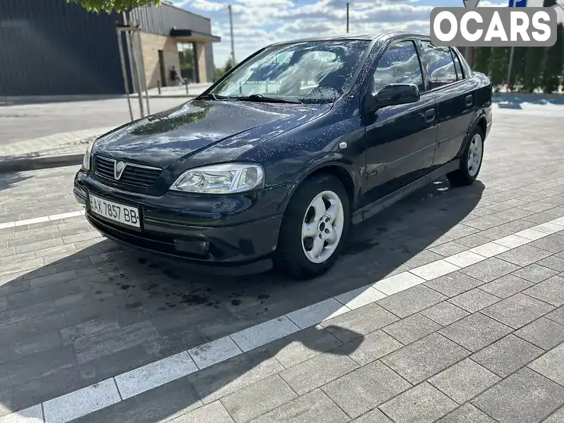 Седан Opel Astra 2001 2.2 л. Ручна / Механіка обл. Волинська, Луцьк - Фото 1/20