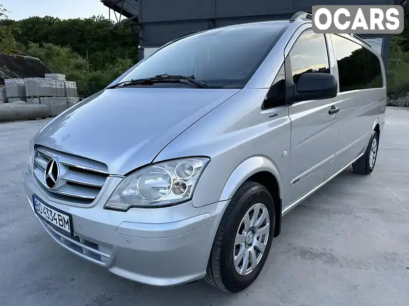 Минивэн Mercedes-Benz Vito 2013 2.14 л. Автомат обл. Тернопольская, Теребовля - Фото 1/19