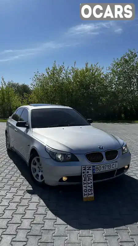 Седан BMW 5 Series 2007 2.5 л. Ручная / Механика обл. Тернопольская, Зборов - Фото 1/21