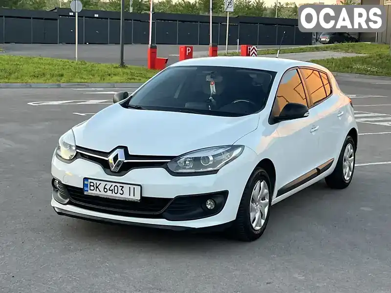 Хетчбек Renault Megane 2013 1.5 л. Ручна / Механіка обл. Рівненська, Рівне - Фото 1/21