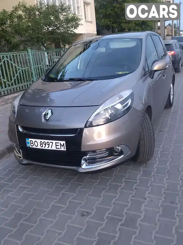 Мінівен Renault Scenic 2012 1.46 л. Автомат обл. Тернопільська, Тернопіль - Фото 1/21