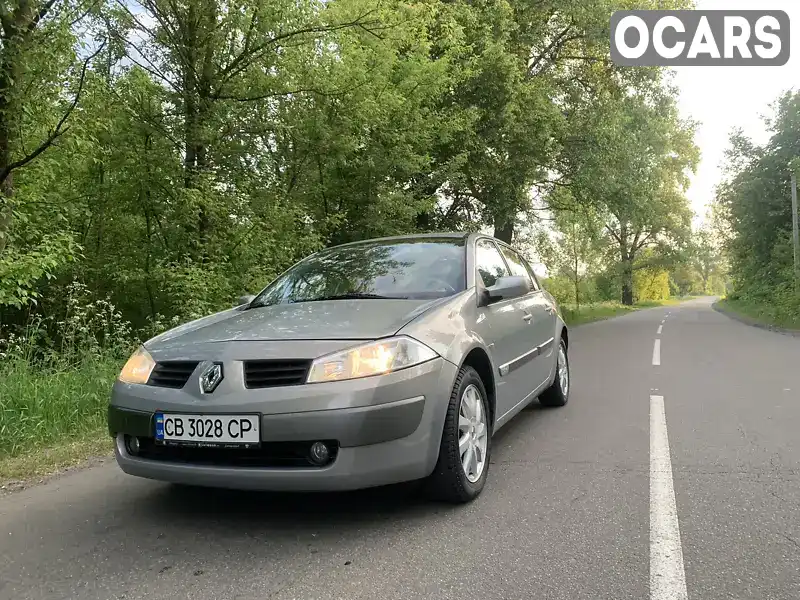 Седан Renault Megane 2005 1.6 л. Автомат обл. Черниговская, Нежин - Фото 1/21