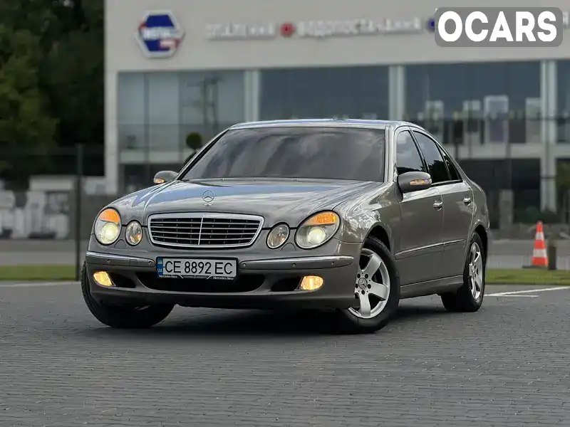 Седан Mercedes-Benz E-Class 2004 3.2 л. Автомат обл. Черновицкая, Черновцы - Фото 1/21