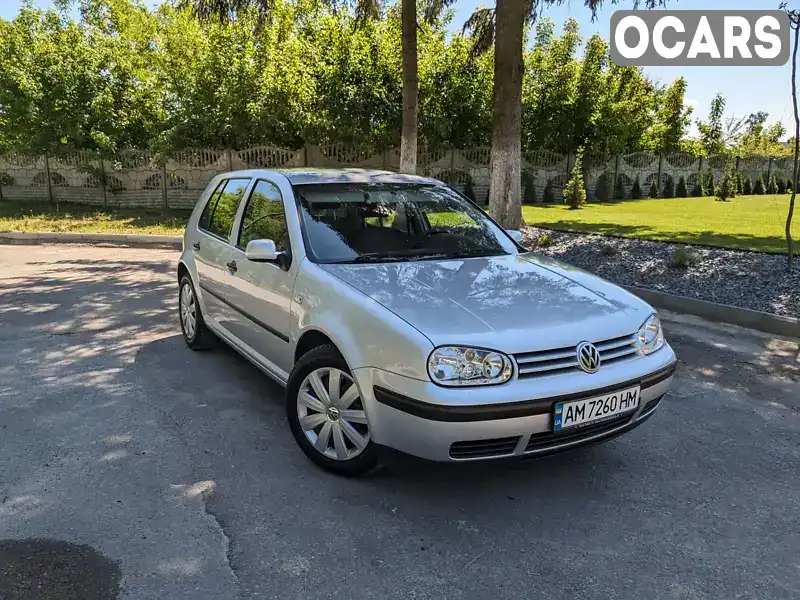 Хэтчбек Volkswagen Golf 2003 1.39 л. Ручная / Механика обл. Житомирская, Звягель - Фото 1/21