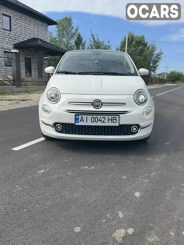 Хэтчбек Fiat 500 2017 1.24 л. Вариатор обл. Киевская, Киев - Фото 1/16