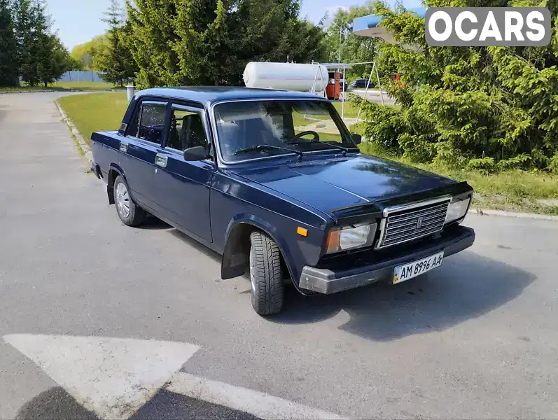 Седан ВАЗ / Lada 2107 2005 1.6 л. Ручна / Механіка обл. Житомирська, Бердичів - Фото 1/15