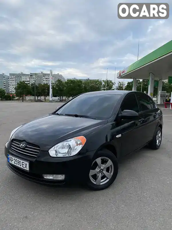 Седан Hyundai Accent 2008 1.4 л. Ручная / Механика обл. Запорожская, Запорожье - Фото 1/21