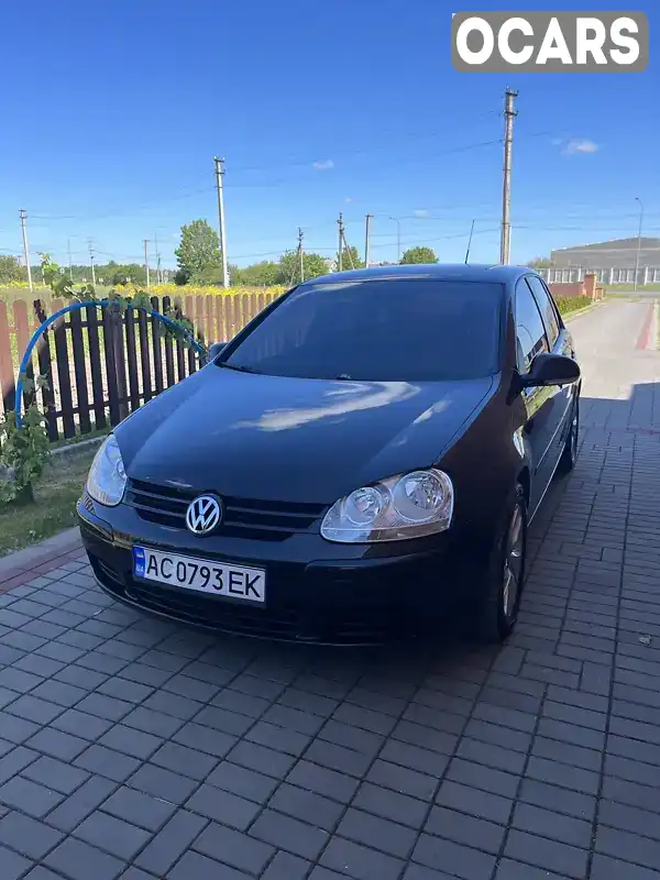 Хэтчбек Volkswagen Golf 2006 1.39 л. Ручная / Механика обл. Волынская, Владимир-Волынский - Фото 1/15