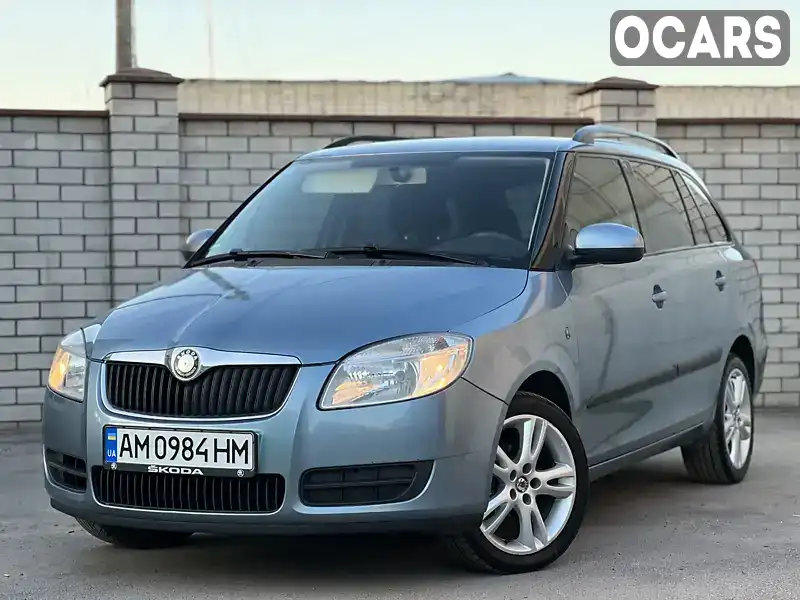 Универсал Skoda Fabia 2009 1.4 л. Ручная / Механика обл. Житомирская, Бердичев - Фото 1/21