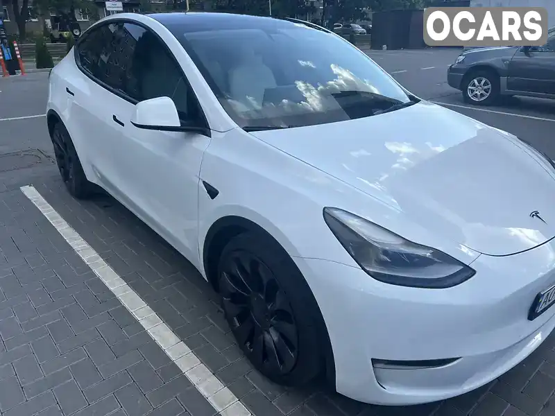 Внедорожник / Кроссовер Tesla Model Y 2021 null_content л. Автомат обл. Закарпатская, Ужгород - Фото 1/7