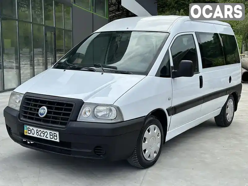 Мінівен Fiat Scudo 2006 2 л. Ручна / Механіка обл. Тернопільська, Теребовля - Фото 1/21