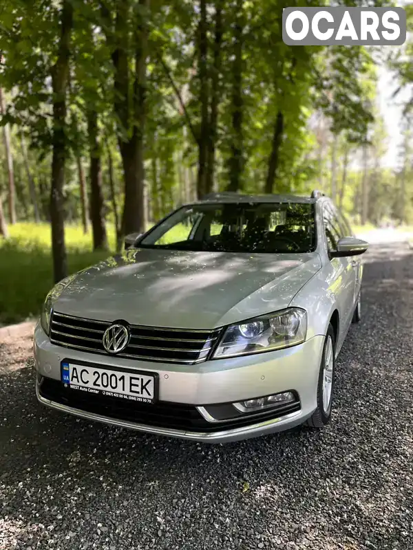 Универсал Volkswagen Passat 2012 2 л. Автомат обл. Волынская, Луцк - Фото 1/20