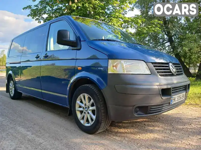 Минивэн Volkswagen Transporter 2005 2.46 л. обл. Ровенская, Сарны - Фото 1/21