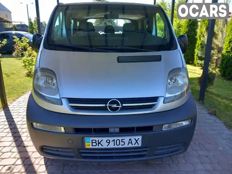 Мінівен Opel Vivaro 2005 1.9 л. Ручна / Механіка обл. Рівненська, Острог - Фото 1/21