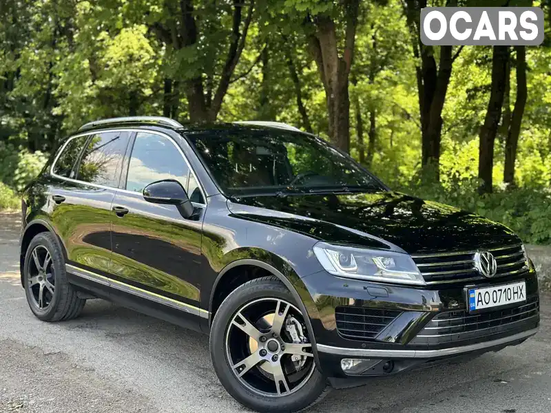 Позашляховик / Кросовер Volkswagen Touareg 2015 2.97 л. Автомат обл. Львівська, Стрий - Фото 1/21