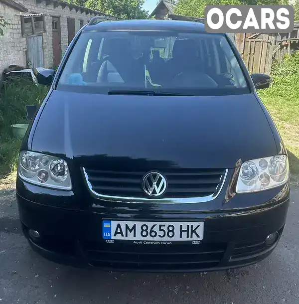 Минивэн Volkswagen Touran 2005 1.6 л. Ручная / Механика обл. Житомирская, Житомир - Фото 1/14