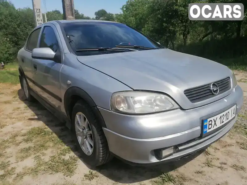 Седан Opel Astra 2001 1.6 л. Ручная / Механика обл. Винницкая, Винница - Фото 1/15