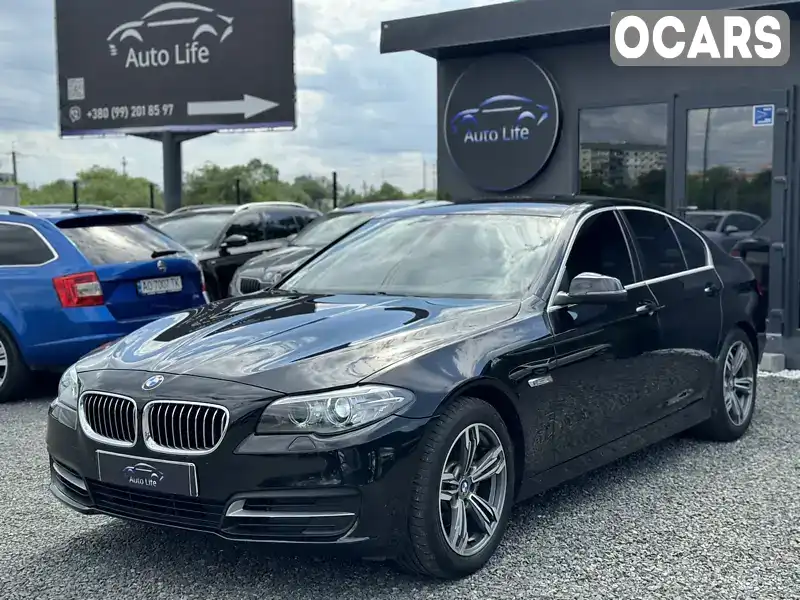 Седан BMW 5 Series 2014 2 л. Автомат обл. Закарпатська, Мукачево - Фото 1/21