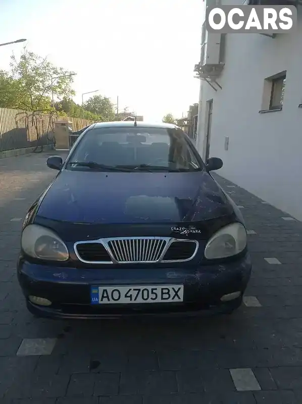 Седан Daewoo Sens 2004 1.3 л. Ручная / Механика обл. Закарпатская, Ужгород - Фото 1/12