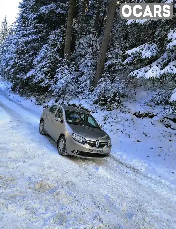 Седан Renault Logan 2013 1.15 л. Ручная / Механика обл. Тернопольская, Тернополь - Фото 1/12