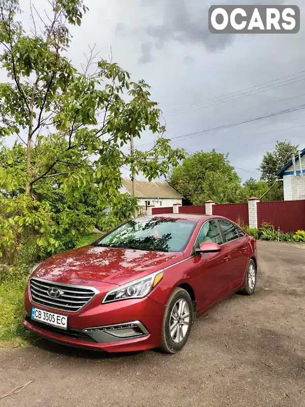 Седан Hyundai Sonata 2015 2.36 л. Автомат обл. Черниговская, Нежин - Фото 1/21