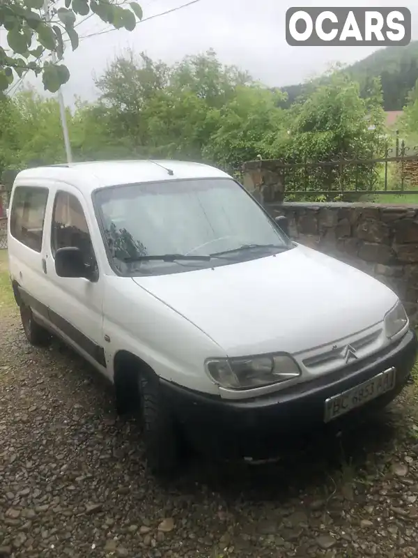 Минивэн Citroen Berlingo 1996 1.91 л. Ручная / Механика обл. Львовская, Сколе - Фото 1/9