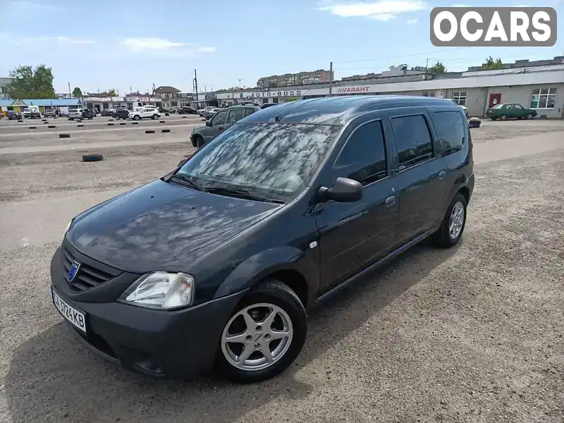 Седан Dacia Logan 2007 1.4 л. Ручная / Механика обл. Черкасская, Черкассы - Фото 1/15