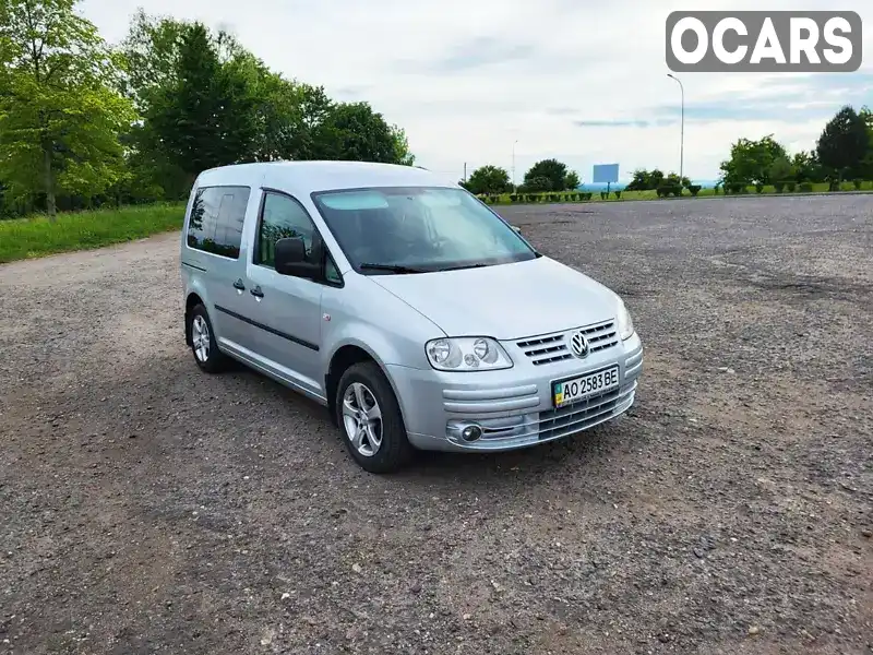 Мінівен Volkswagen Caddy 2009 1.9 л. обл. Закарпатська, Ужгород - Фото 1/9