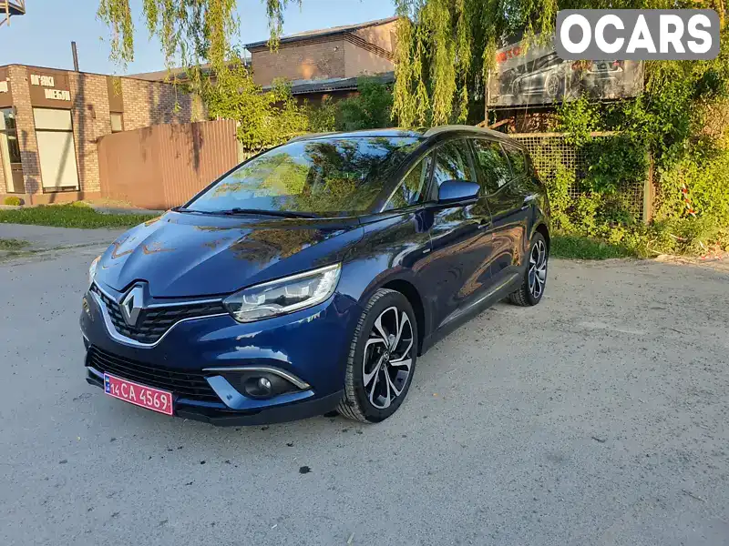 Мінівен Renault Grand Scenic 2017 1.5 л. Ручна / Механіка обл. Хмельницька, Летичів - Фото 1/21