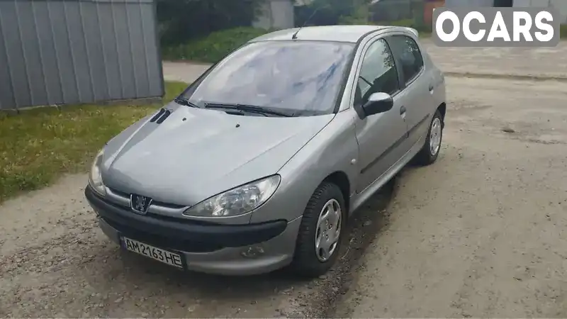 Хетчбек Peugeot 206 2002 1.4 л. Автомат обл. Житомирська, Житомир - Фото 1/11