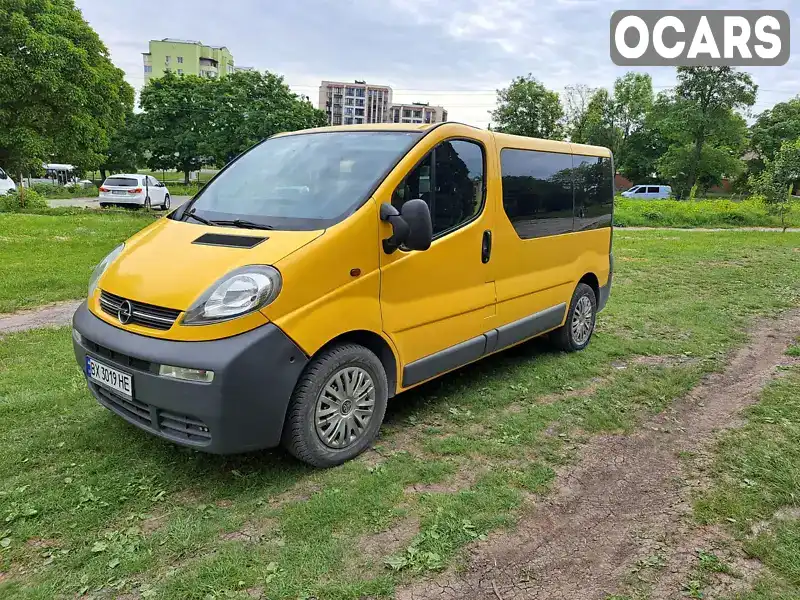 Мінівен Opel Vivaro 2004 1.87 л. Ручна / Механіка обл. Хмельницька, Кам'янець-Подільський - Фото 1/8