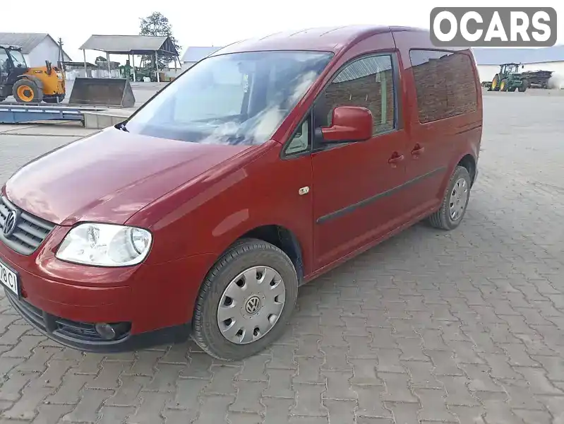 Минивэн Volkswagen Caddy 2006 1.9 л. Ручная / Механика обл. Тернопольская, Чортков - Фото 1/8