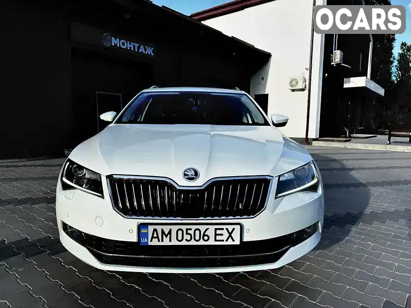 Универсал Skoda Superb 2017 1.6 л. Автомат обл. Житомирская, Звягель - Фото 1/13