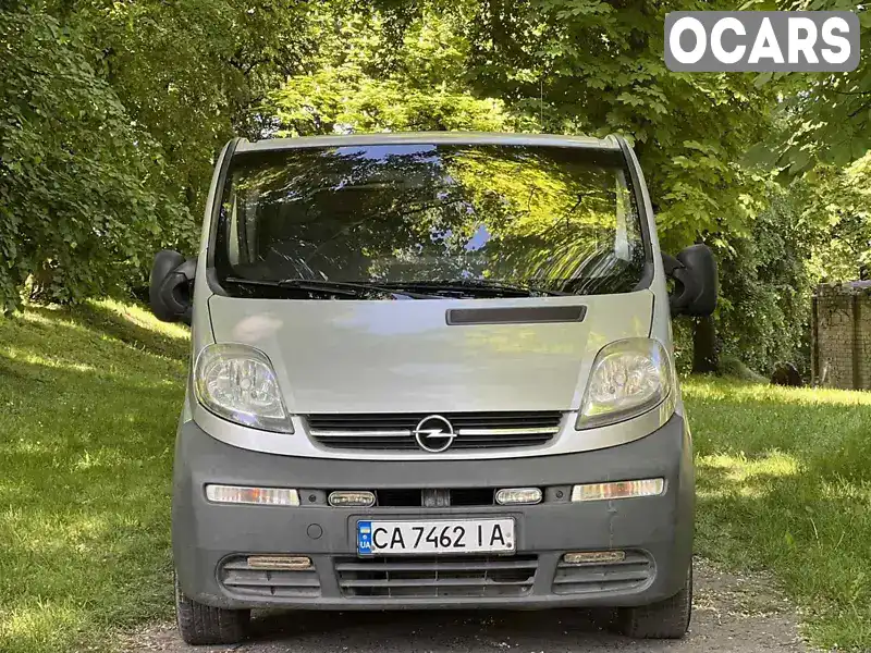 Мінівен Opel Vivaro 2003 1.9 л. Ручна / Механіка обл. Тернопільська, Кременець - Фото 1/16