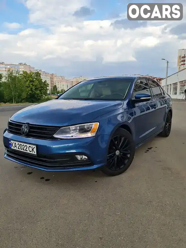 Седан Volkswagen Jetta 2016 1.8 л. Автомат обл. Київська, Київ - Фото 1/14