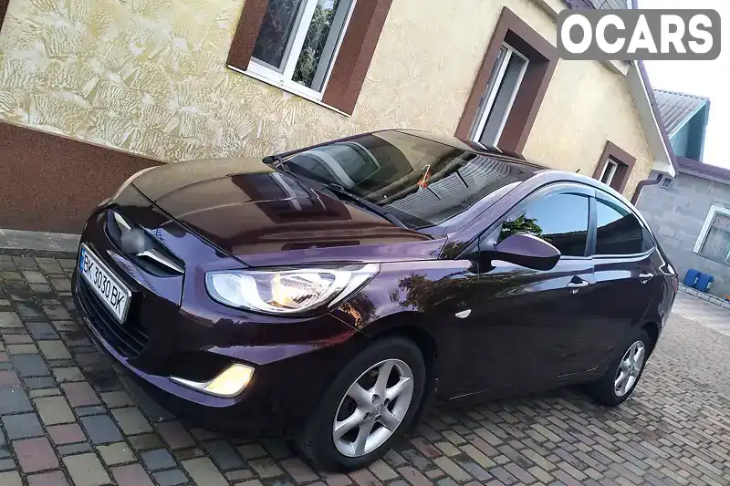 Седан Hyundai Accent 2011 1.59 л. Автомат обл. Ровенская, Ровно - Фото 1/21