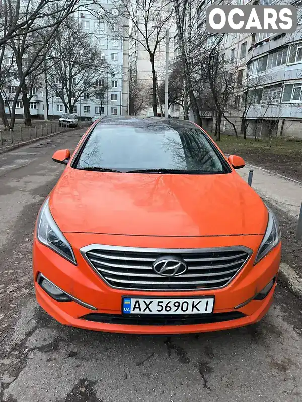 Седан Hyundai Sonata 2015 2 л. Ручная / Механика обл. Харьковская, Харьков - Фото 1/7